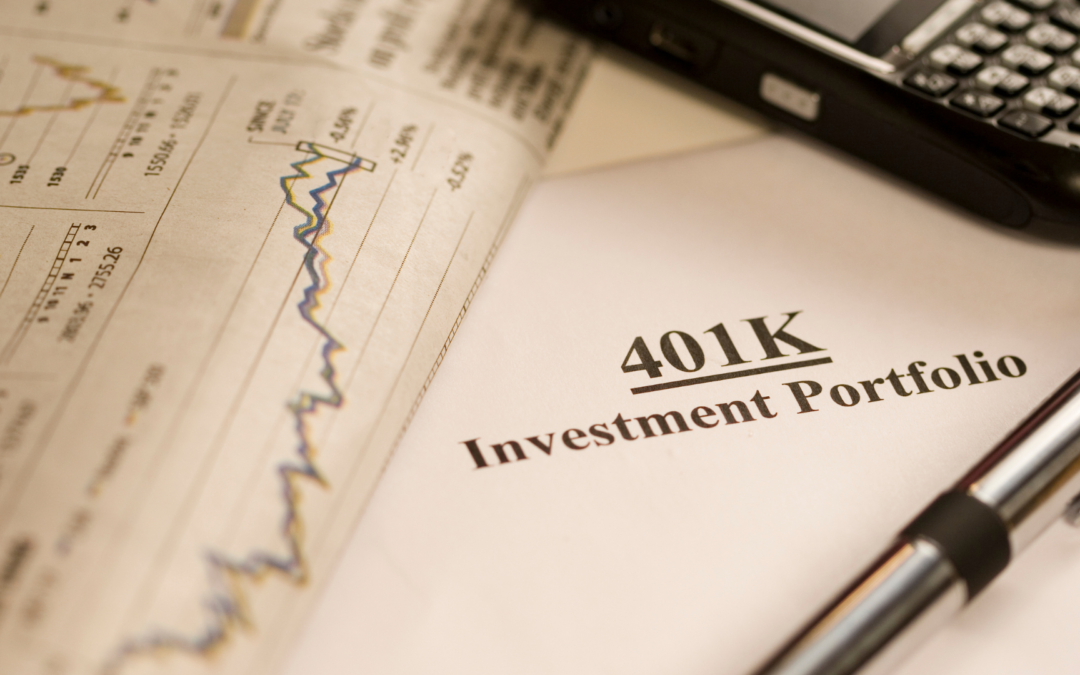 Business owner examining 401k investment plan for entrepreneurship funding.